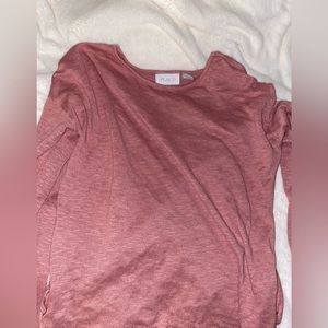 coral colored long sleeve top | children's place | size xxl